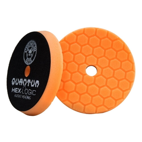 CHEMICAL GUYS 6.5 INCH BLACK HEX-LOGIC QUANTUM FINISHING PAD - ChemicalGuys .eu