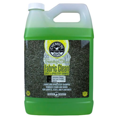 Chemical Guys | Foaming Citrus Fabric Clean Carpet/Upholstery Shampoo &  Odor Eliminator (16oz)