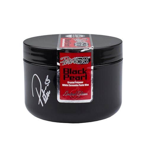 Chemical Guys Petes 53 Black Pearl Signature Carnauba Paste Wax  w/Applicators - 8 oz (P12)